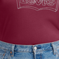 Levi's Women's Batwing Perfect Graphic Logo T-Shirt Red Size 4X