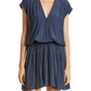 Ramy Brook Judy Minidress In Navy Size Small