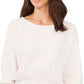 Vince Camuto Women's Smocked Gauze Top Brown Size X-Large