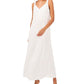 Vince Camuto Women's Jacquard Maxi Dress White Size Small