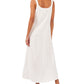 Vince Camuto Women's Jacquard Maxi Dress White Size Small