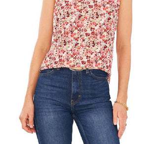 Vince Camuto Women's Sunset Ditsy Tank Brown