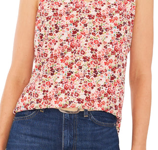 Vince Camuto Women's Sunset Ditsy Tank Brown