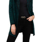 Vince Camuto Women's Combed Cotton Jacket Green Size X-Large