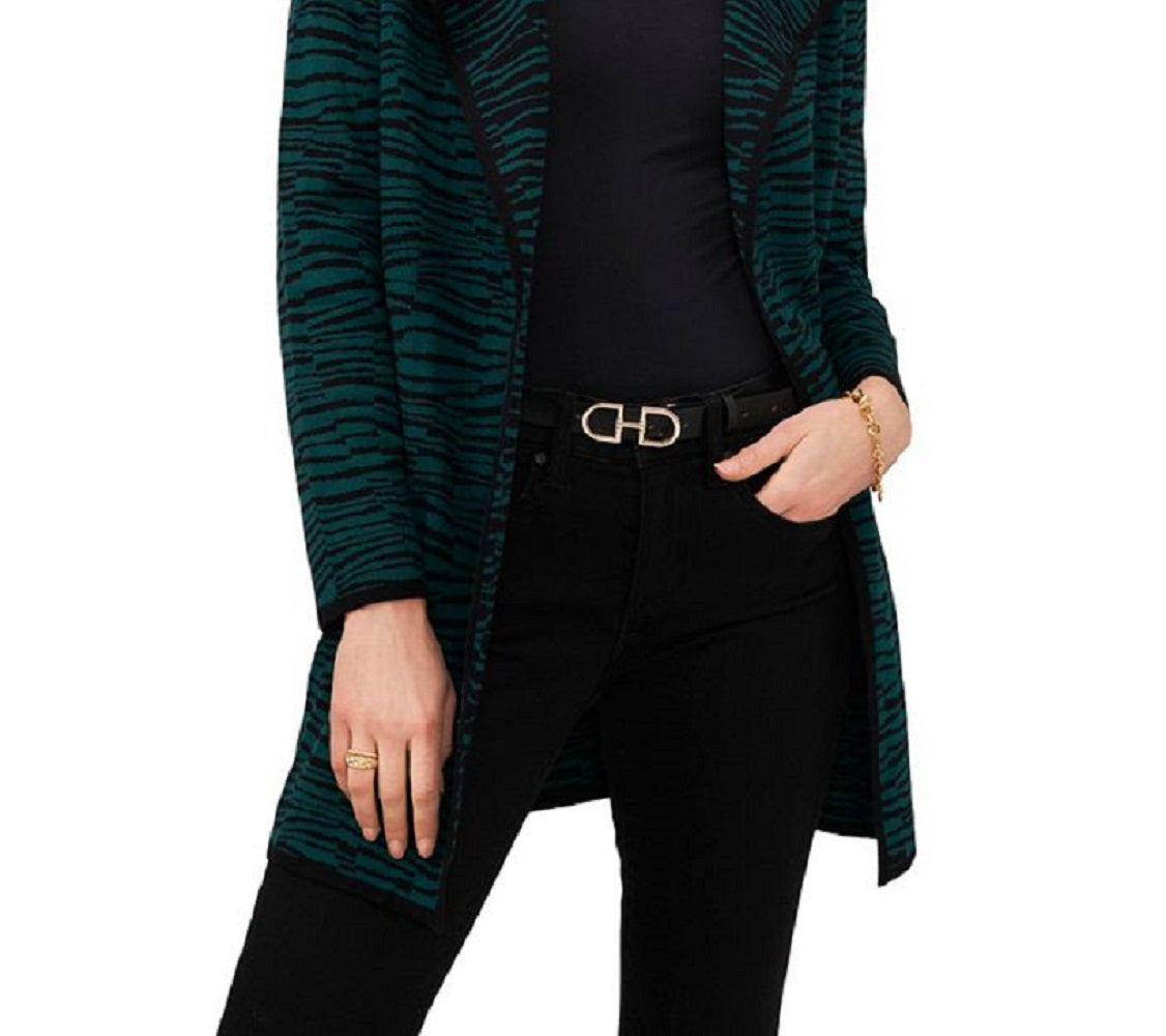 Vince Camuto Women's Combed Cotton Jacket Green Size X-Large
