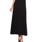 Vince Camuto Women's Rouched Sleeve Callus Maxi Dress Black Size X-Large