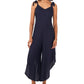 Vince Camuto Women's Tie Shoulder Jumpsuit Blue Size Small