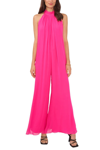 Vince Camuto Women's Halter Wide Leg Jumpsuit Pink Size XX-Small