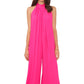 Vince Camuto Women's Halter Wide Leg Jumpsuit Pink Size XX-Small