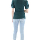 1.STATE Women's Ponderosa Pine Puff Sleeve T-Shirt Size Medium