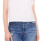 Riley & Rae Women's One Shoulder Bow Blouse White Size Small