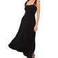1.STATE Women's Cover Up Maxi Dress Swimsuit Black Size X-Large