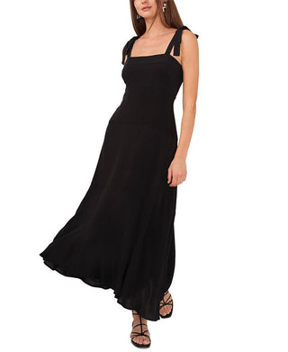 1.STATE Women's Cover Up Maxi Dress Swimsuit Black Size X-Large