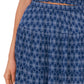 Riley & Rae Women's Printed Pull On Maxi Skirt Blue Size Large