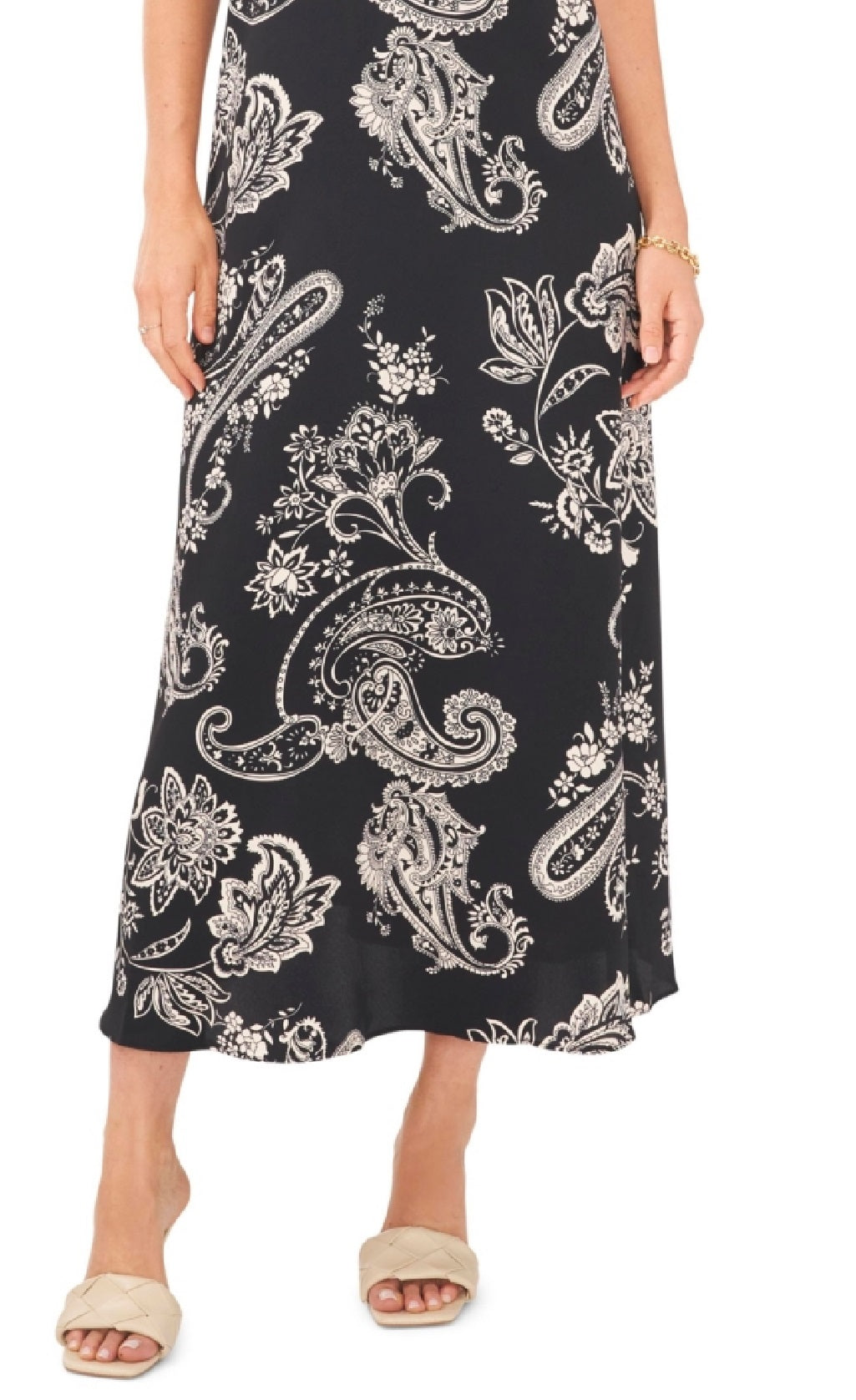 Vince Camuto Women's Full Length Dress Gray Size Medium