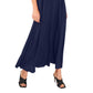 Vince Camuto Women's Sleeveless V Neck Challis Dress Blue