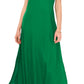 Vince Camuto Women's V Neck Challis Sleeveless Midi Dress Green Size XX-Small