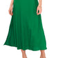 Vince Camuto Women's V Neck Challis Sleeveless Midi Dress Green Size XX-Small