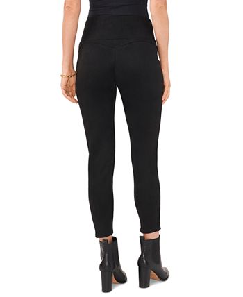 Vince Camuto Women's Wide Waistband Leggings Black Size Small