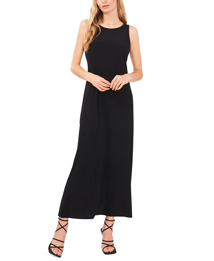 Vince Camuto Women's Sleeveless Maxi Dress Black Size Small