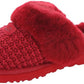 UGG Women's Cozy Faux Shearling Slippers Red Size 7