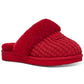 UGG Women's Cozy Faux Shearling Slippers Red Size 7