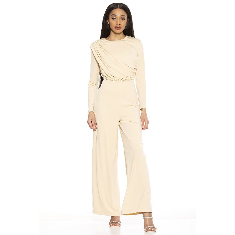 womens-alexia-admor-draped-wideleg-jumpsuit-size-xl-brown
