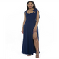 Women's Alexia Admor Side Slit Sweetheart Maxi Dress Size: 6 Blue