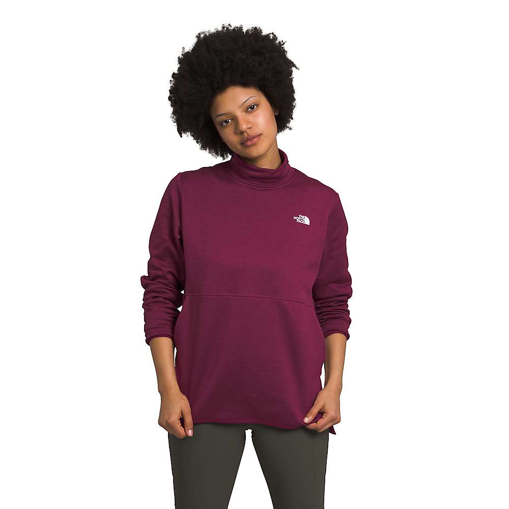 Women's the North Face Canyonlands Tunic Cowl Neck Small Boysenberry