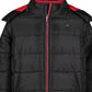 Tommy Hilfiger Little Boy's Classic Logo Puffer Jacket Black Size 7
