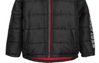 Tommy Hilfiger Little Boy's Classic Logo Puffer Jacket Black Size 7
