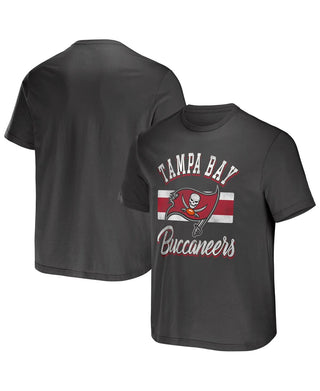 Nike Men's NFL X Darius Rucker Collection by Fanatics Pewter Tampa Bay Buccaneers T-Shirt Pewter Size Small