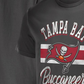 Nike Men's NFL X Darius Rucker Collection by Fanatics Pewter Tampa Bay Buccaneers T-Shirt Pewter Size Small