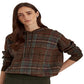 Ralph Lauren Women's Plaid Merino Wool Hoodie Sweater Assorted Size Medium
