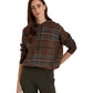 Ralph Lauren Women's Plaid Merino Wool Hoodie Sweater Assorted Size Small
