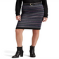 Ralph Lauren Women's Fair Isle Cotton Blend Pencil Skirt Black Size Small