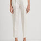Ralph Lauren Women's Linen Blend Twill Ankle Pants White