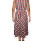 Lauren Ralph Lauren Women's Madras Plaid Cotton Midi Dress Size 16