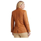 Ralph Lauren Women's Double Breasted Twill Blazer Brown