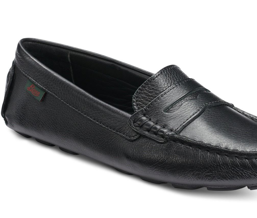 GH Bass Women's Dylan Driver Moccasin Loafer Flats Shoes Black Size 9.5
