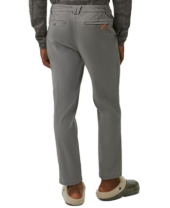 Bass Outdoor Men's Baxter Stretch Twill Chino Pants Gray Size Large