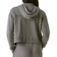 Bass Outdoor Women's Hibernate Half Zip Hoodie Top Gray