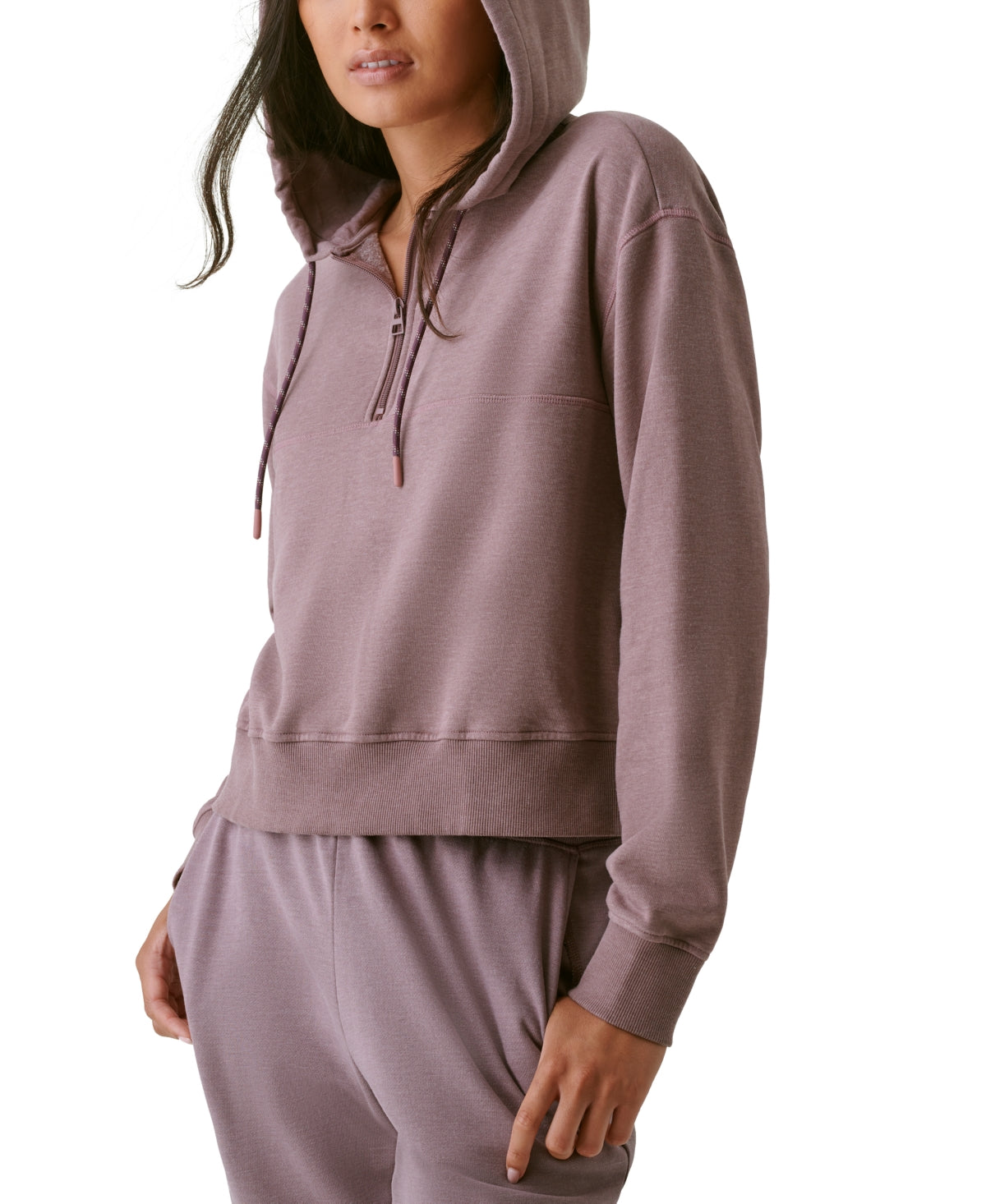 Bass Outdoor Women's Hibernate Half Zip Hoodie Top Grey Size X-Large