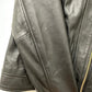 Cole Haan Women's Stand-Collar Leather Moto Coat Black Size Large