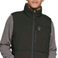 Bass Outdoor Men's Glacier Quilted Full Zip Hiking Vest Black Size X-Large
