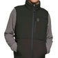 Bass Outdoor Men's Glacier Quilted Full Zip Hiking Vest Black Size X-Large