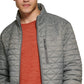 Bass Outdoor Men's Delta Diamond Quilted Packable Puffer Jacket Gray Size Small