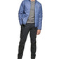 Bass Outdoor Men's Delta Diamond Quilted Packable Puffer Jacket Blue Size Medium