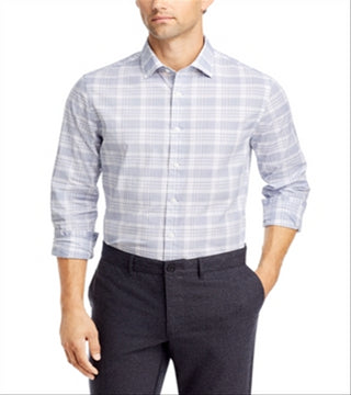 The Men's Store at Bloomingdale's Casual Stretch Slim Fit Shirt Navy