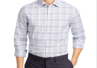The Men's Store at Bloomingdale's Casual Stretch Slim Fit Shirt Navy